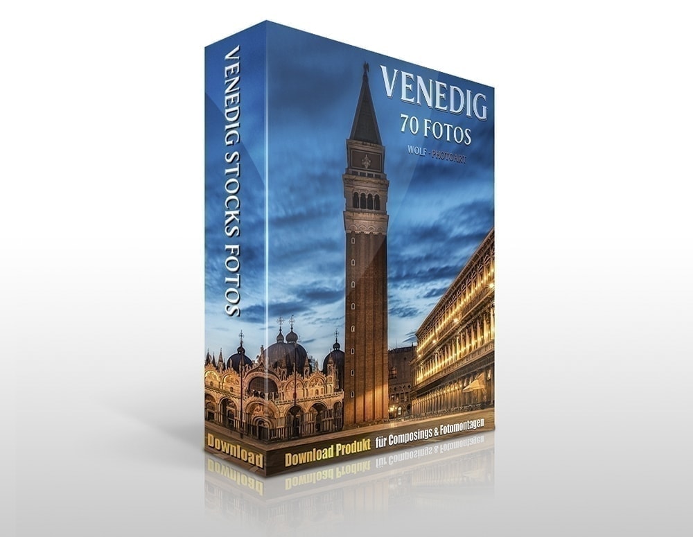 Stock Fotos Venedig – Photoshop Composing Material