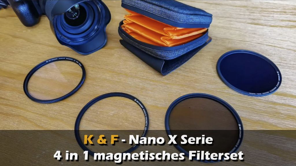 K&F magnetisches 4 in 1 Filter Set der Nano-X Serie