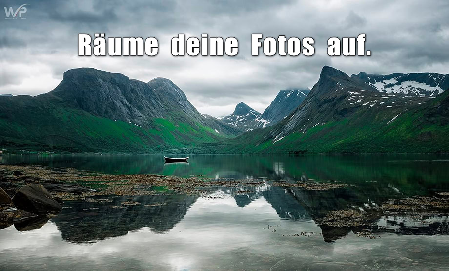 Räume Deine Fotos auf - weniger ist mehr